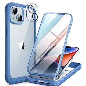 Miracase Blue Phone Case iPhone 14